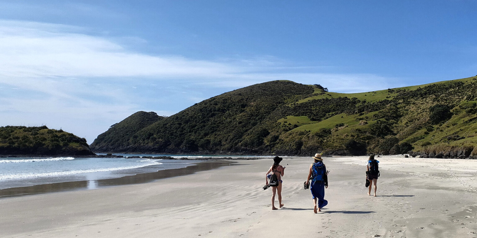 Strandwanderung auf Spirit