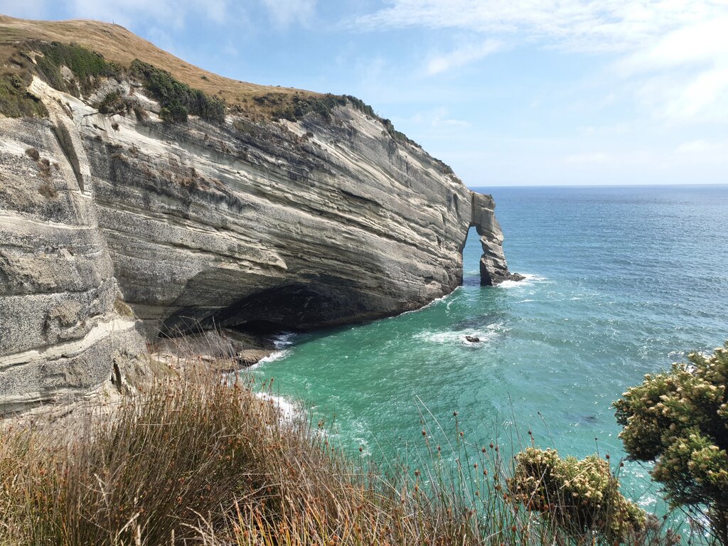 Cape Farewell gilt als nördlichster Punkt der Südinsel.