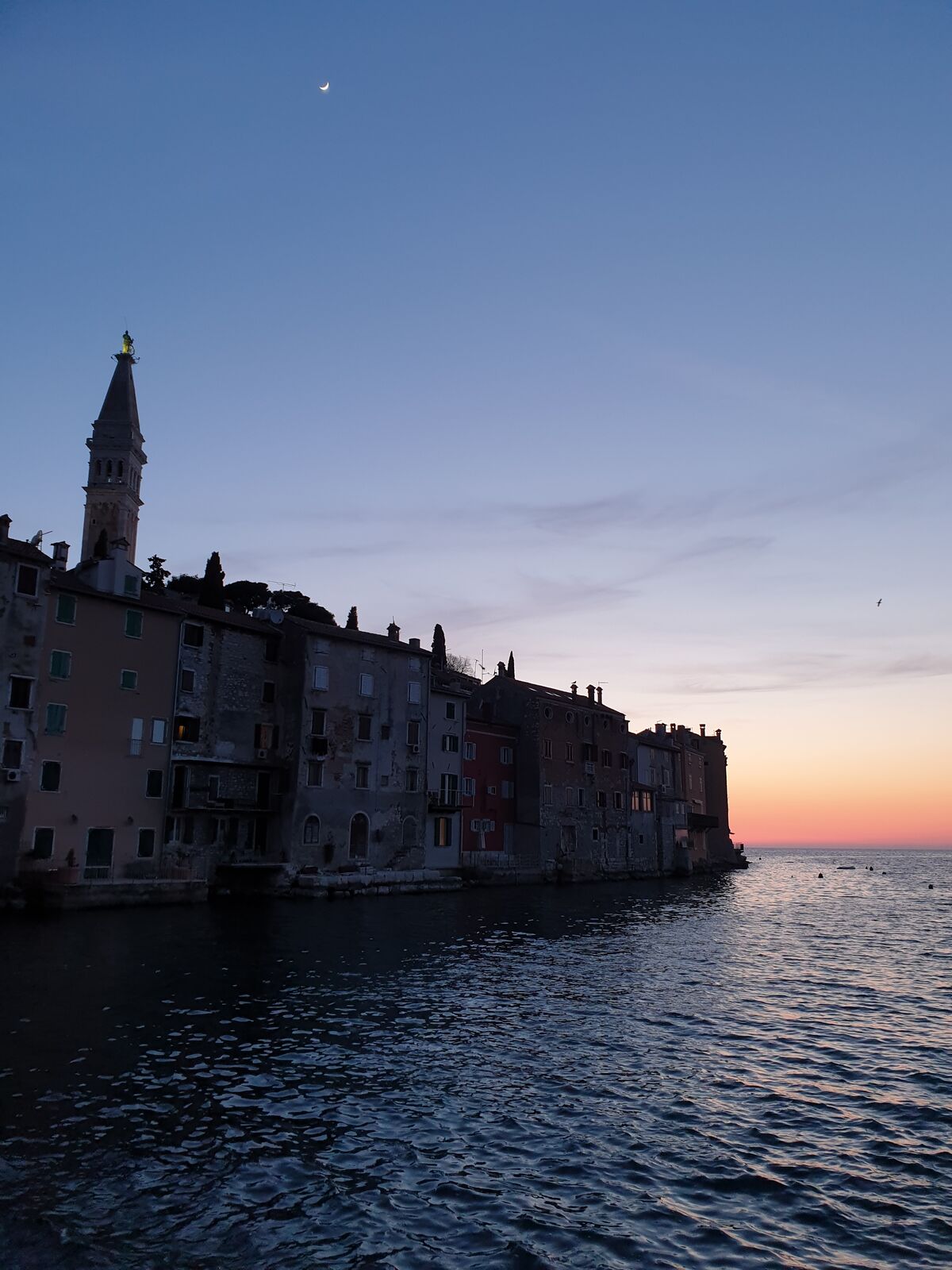 An old facade in Rovinj