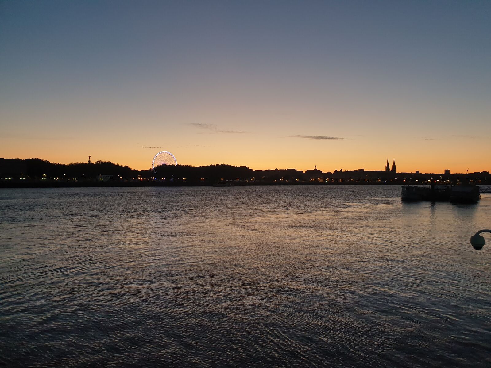 Dusk in Bordeaux