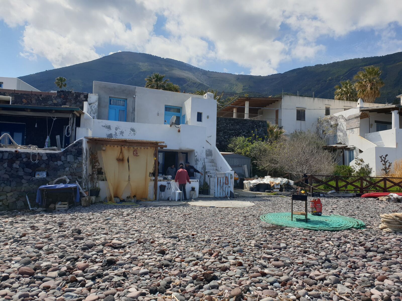 Its hard to believe that this is where we bought fish and shrimp!
