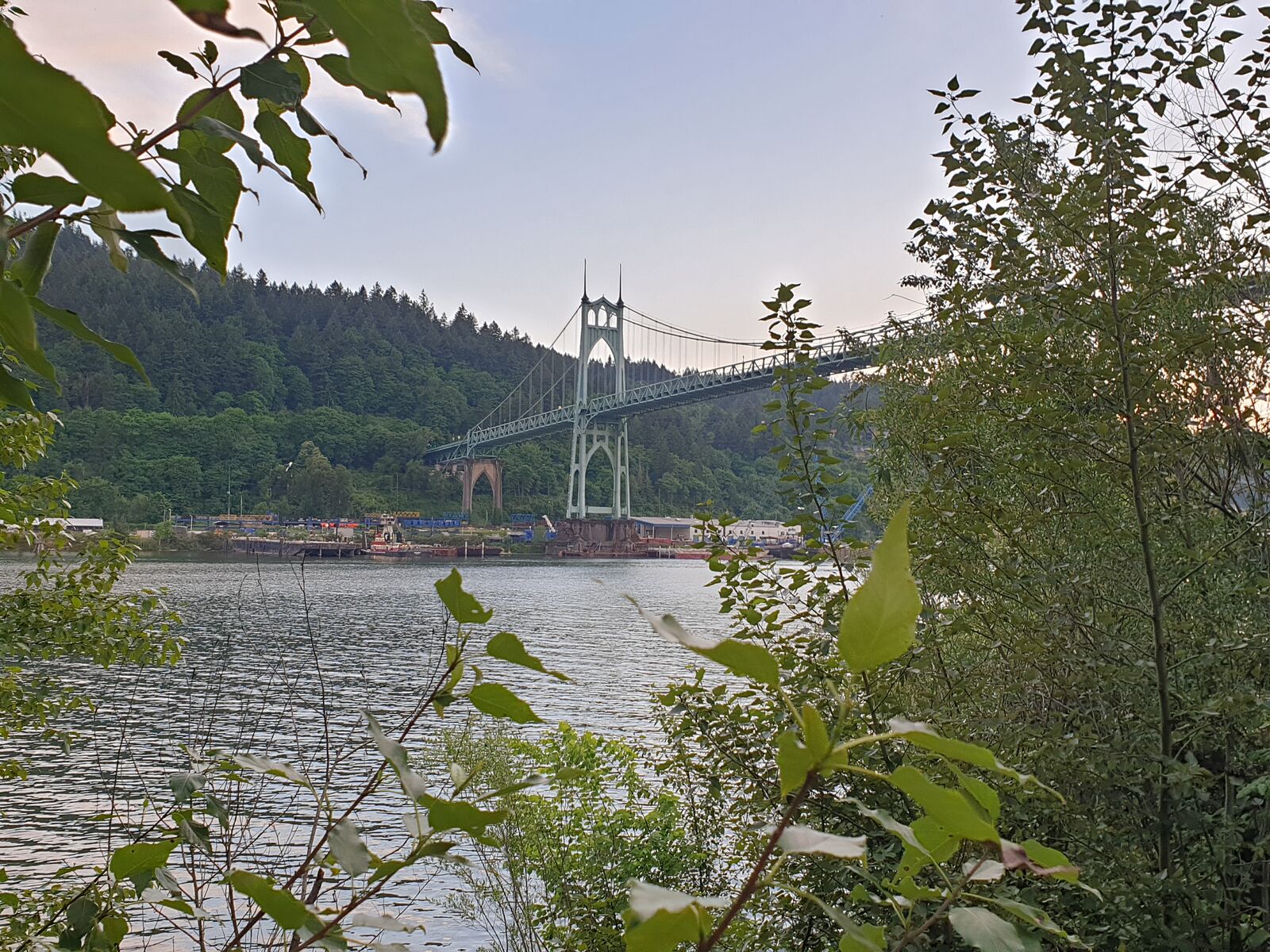 The Saint Johns Bridge