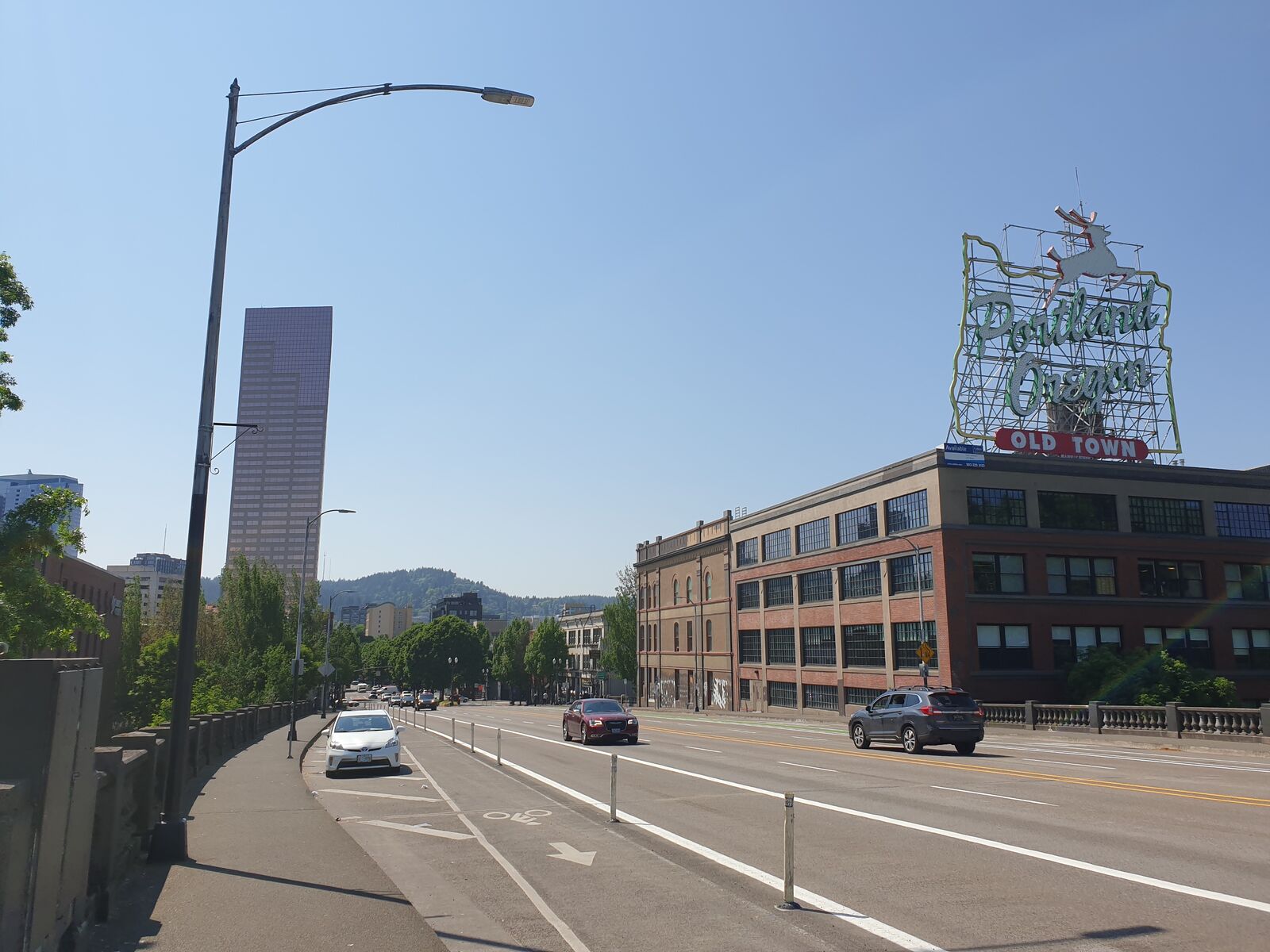 The famous Old Town neon-sign.